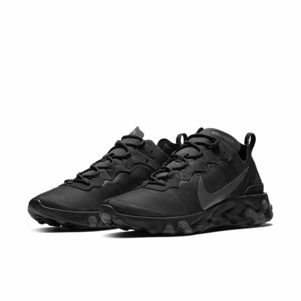 NEW ⚫ Nike React Element 55 Mens Runners Size 8 - Picture 5 of 7